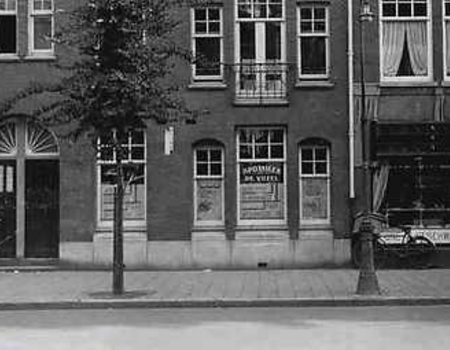Apotheek Pretoriusstraat 37 -  1937