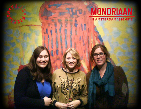 Opening Mondriaan in Amsterdam