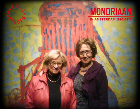 thea bij Mondriaan in Amsterdam 1892-1912