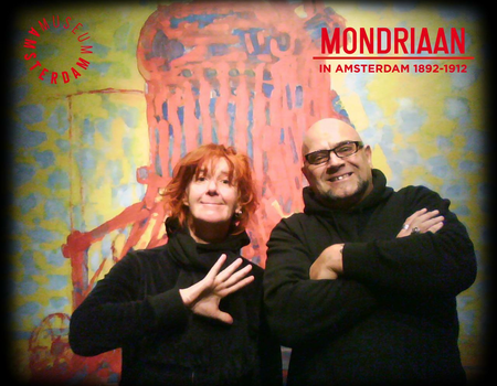 gerrit bij Mondriaan in Amsterdam 1892-1912