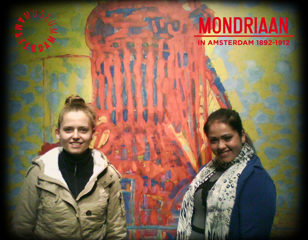 Radina bij Mondriaan in Amsterdam 1892-1912