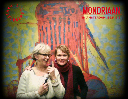 Brigitte bij Mondriaan in Amsterdam 1892-1912