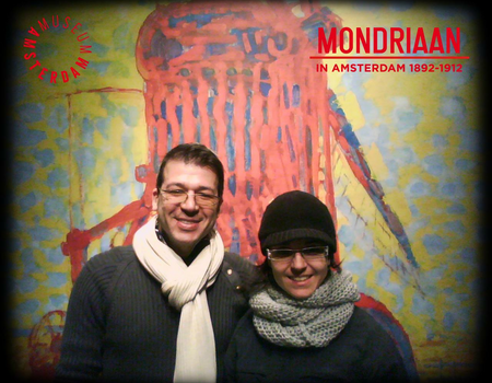 Jéssica bij Mondriaan in Amsterdam 1892-1912