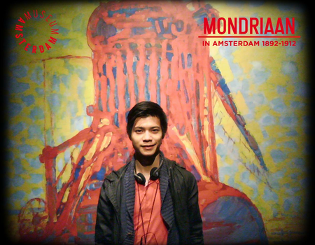 Quan Wei bij Mondriaan in Amsterdam 1892-1912