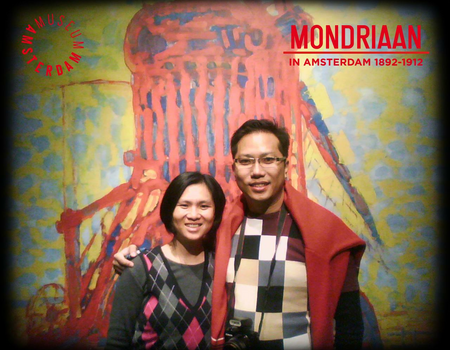 Patrick bij Mondriaan in Amsterdam 1892-1912