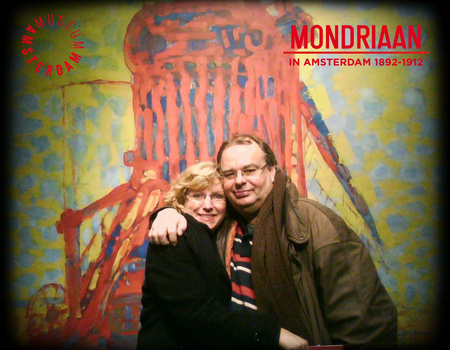 rob bij Mondriaan in Amsterdam 1892-1912