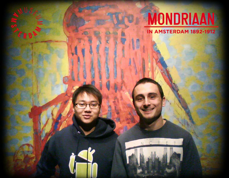 Tim bij Mondriaan in Amsterdam 1892-1912