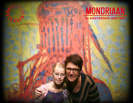 Yvonne bij Mondriaan in Amsterdam 1892-1912