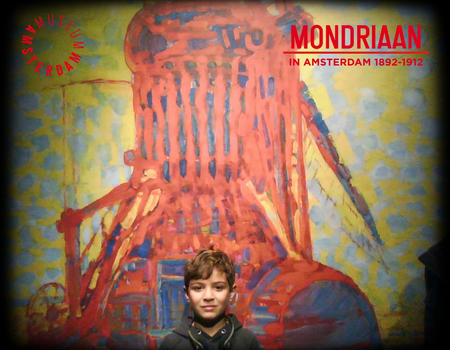 sacha bij Mondriaan in Amsterdam 1892-1912