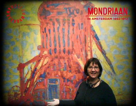 Ginny bij Mondriaan in Amsterdam 1892-1912