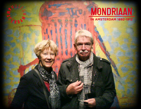 Will  bij Mondriaan in Amsterdam 1892-1912