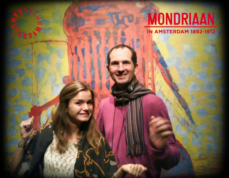 julie bij Mondriaan in Amsterdam 1892-1912