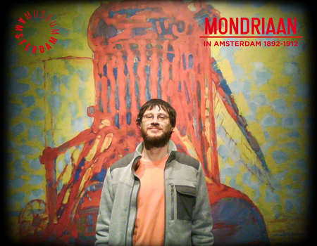 reuven bij Mondriaan in Amsterdam 1892-1912