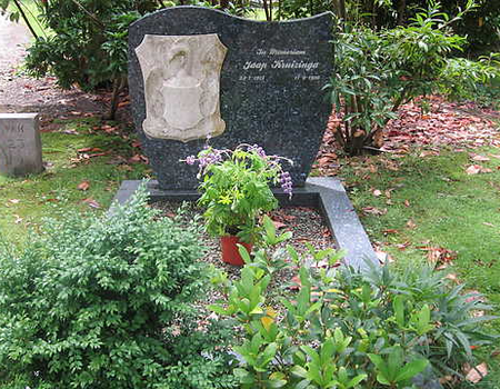 Het graf van Jaap Kruizinga op de Nieuwe Ooster.