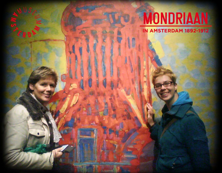 suzanne bij Mondriaan in Amsterdam 1892-1912