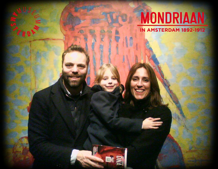 Roland bij Mondriaan in Amsterdam 1892-1912