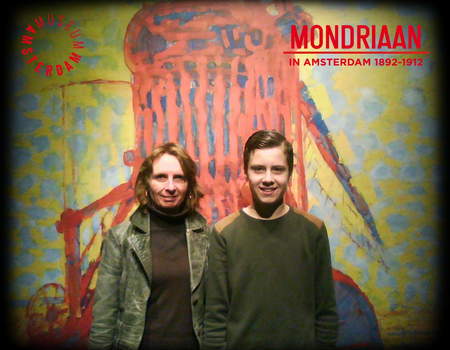 engel bij Mondriaan in Amsterdam 1892-1912