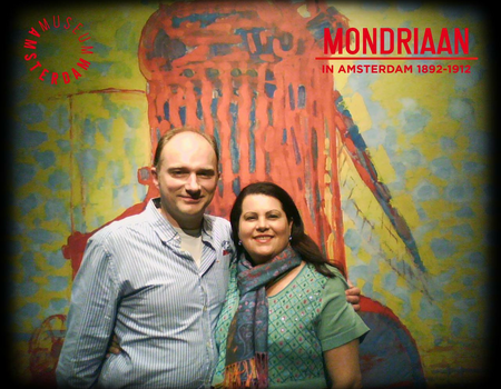 Raymond bij Mondriaan in Amsterdam 1892-1912