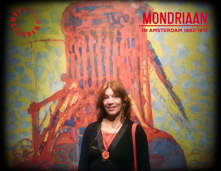 rob arntz bij Mondriaan in Amsterdam 1892-1912