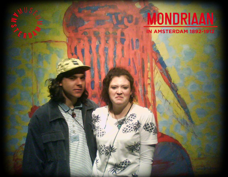 amber bij Mondriaan in Amsterdam 1892-1912