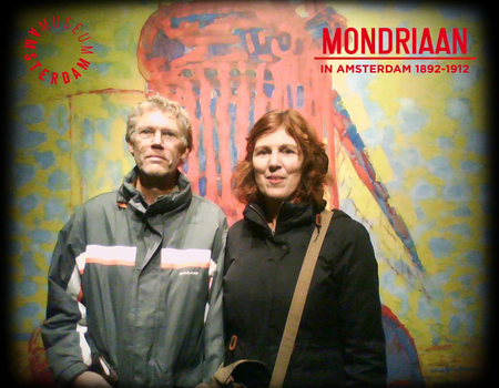 anja bij Mondriaan in Amsterdam 1892-1912