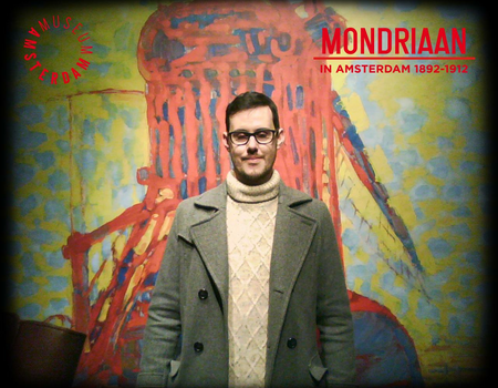 Kirsty bij Mondriaan in Amsterdam 1892-1912