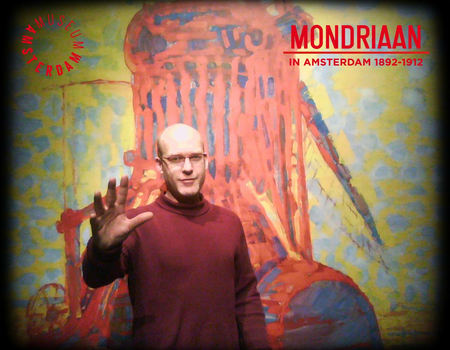 tim bij Mondriaan in Amsterdam 1892-1912