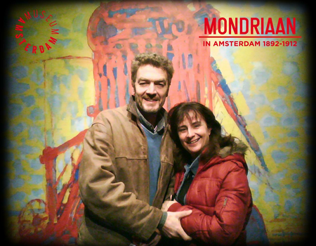 maarten bij Mondriaan in Amsterdam 1892-1912