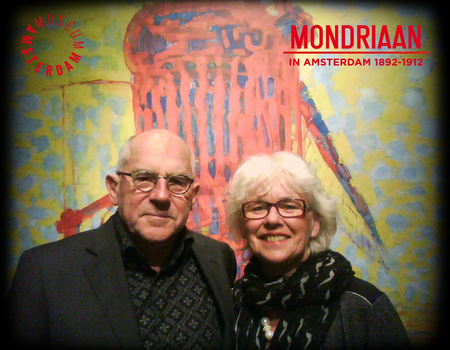 Stien bij Mondriaan in Amsterdam 1892-1912