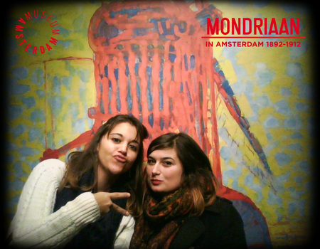 Virginie bij Mondriaan in Amsterdam 1892-1912