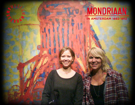 cat bij Mondriaan in Amsterdam 1892-1912
