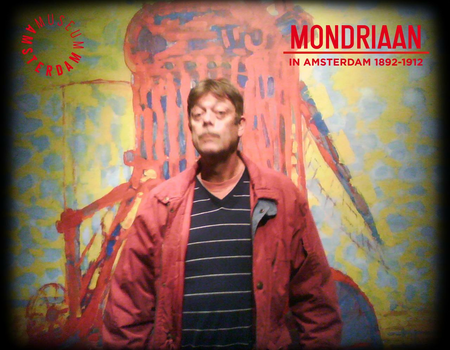 ronald bij Mondriaan in Amsterdam 1892-1912