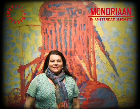 Claudia bij Mondriaan in Amsterdam 1892-1912