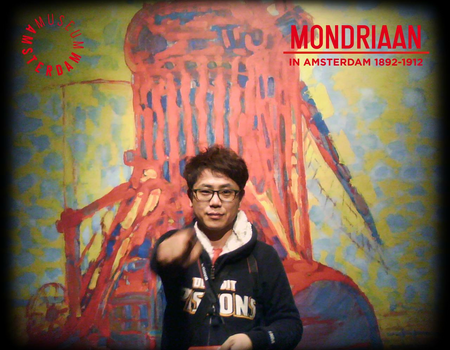 yonghyun bij Mondriaan in Amsterdam 1892-1912