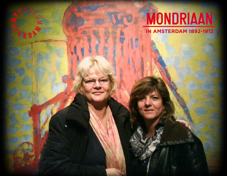 paulien bij Mondriaan in Amsterdam 1892-1912