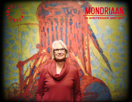 freek  bij Mondriaan in Amsterdam 1892-1912