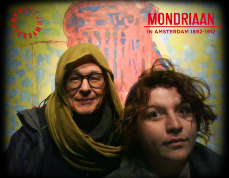 De zotte bij Mondriaan in Amsterdam 1892-1912