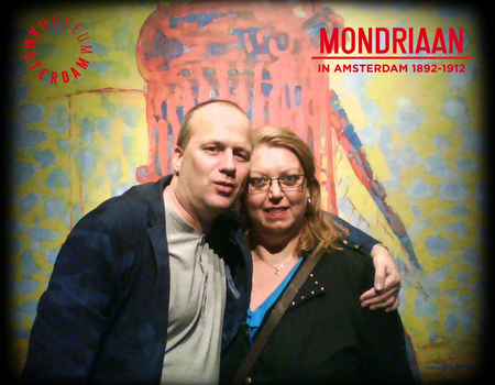 arjen bij Mondriaan in Amsterdam 1892-1912