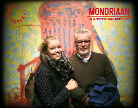 louise bij Mondriaan in Amsterdam 1892-1912