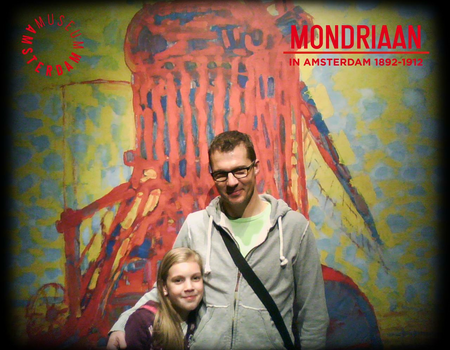 Anouk bij Mondriaan in Amsterdam 1892-1912