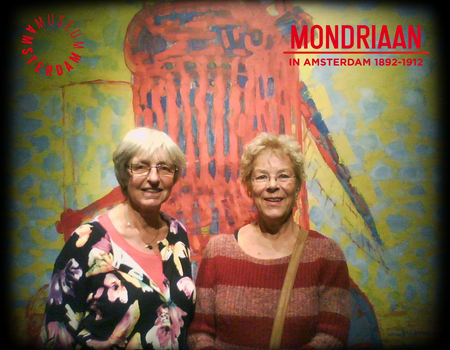 marja bij Mondriaan in Amsterdam 1892-1912