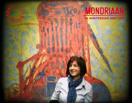 elli bij Mondriaan in Amsterdam 1892-1912