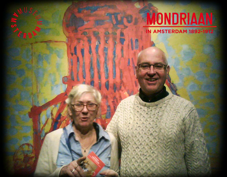 dickie bij Mondriaan in Amsterdam 1892-1912