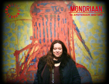 blandine  bij Mondriaan in Amsterdam 1892-1912