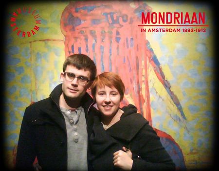 Madeleine bij Mondriaan in Amsterdam 1892-1912