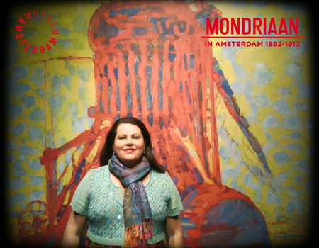 Claudia bij Mondriaan in Amsterdam 1892-1912