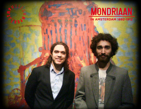 fa bij Mondriaan in Amsterdam 1892-1912