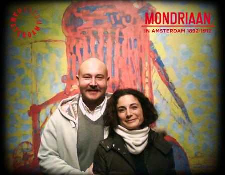 monica bij Mondriaan in Amsterdam 1892-1912