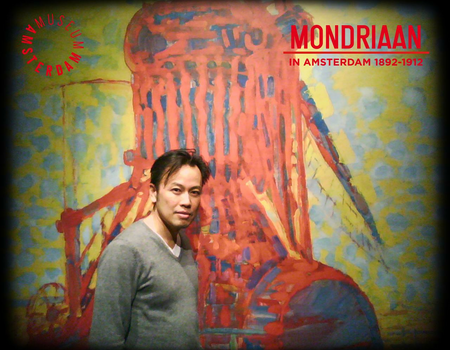Tanja bij Mondriaan in Amsterdam 1892-1912