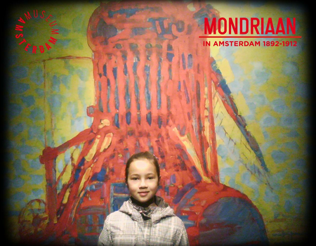 emeline bij Mondriaan in Amsterdam 1892-1912